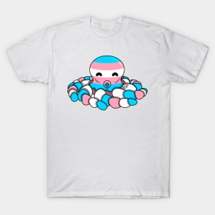 Transgender Pride Fidget Octopus T-Shirt